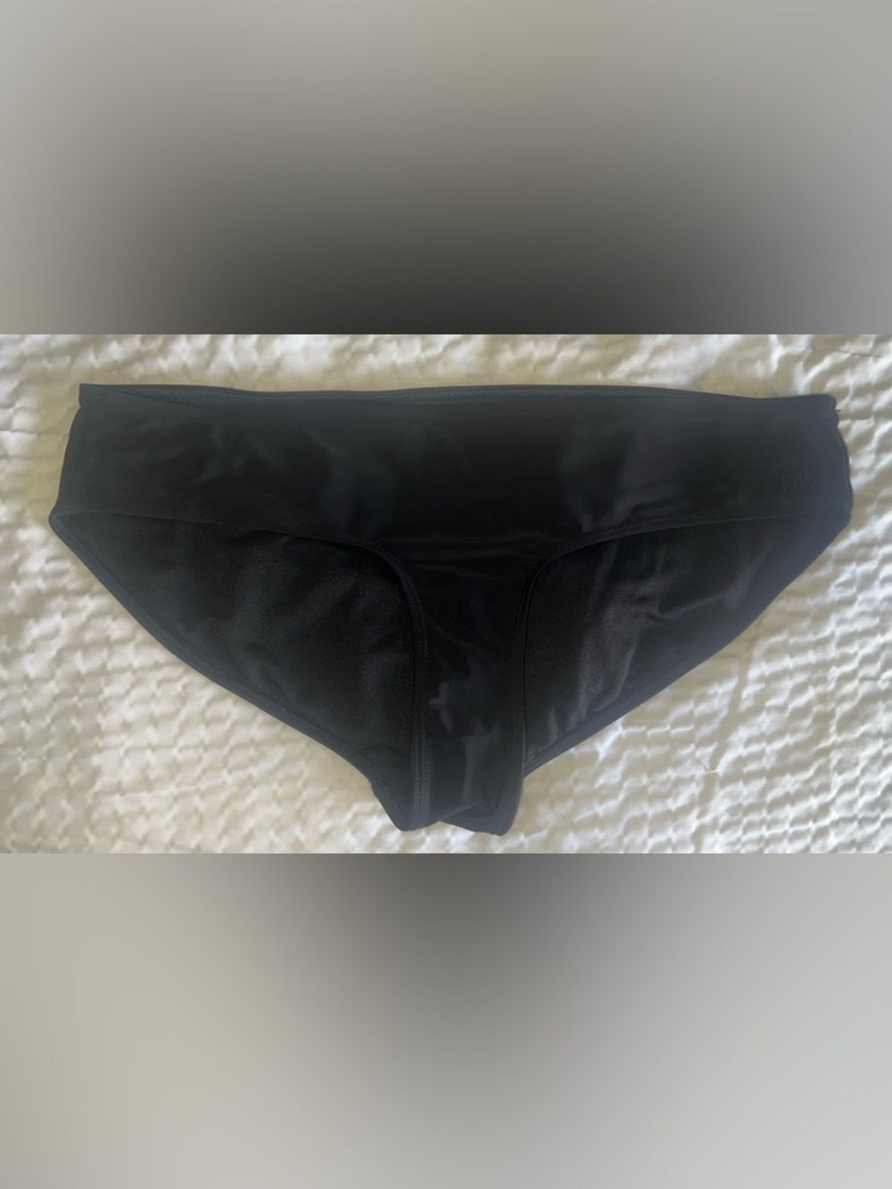 AlbionāFit Black Hipster Bikini Bottoms XL Full Coverage Swimwear